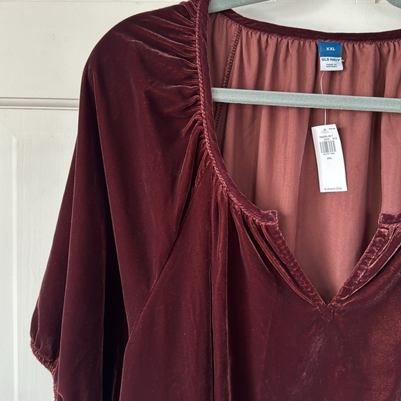 Old Navy Velvety Swing Dress. XXL NWT - Picture 3 of 10